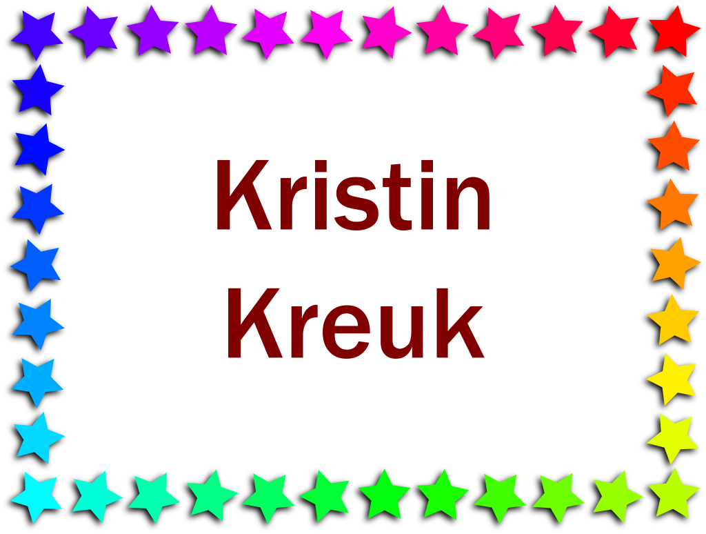 Kristin Kreuk obrázek